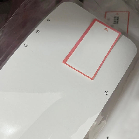 For iPhone 12 mini LCD Plastic Protection Stickers