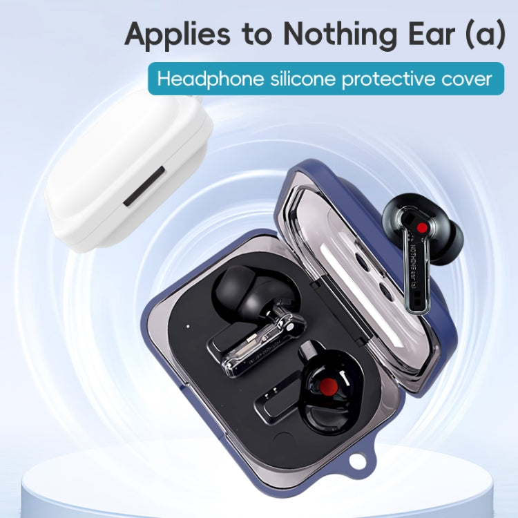 For Nothing Ear a Wireless Earphone Silicone Protective Case(Dark Green)
