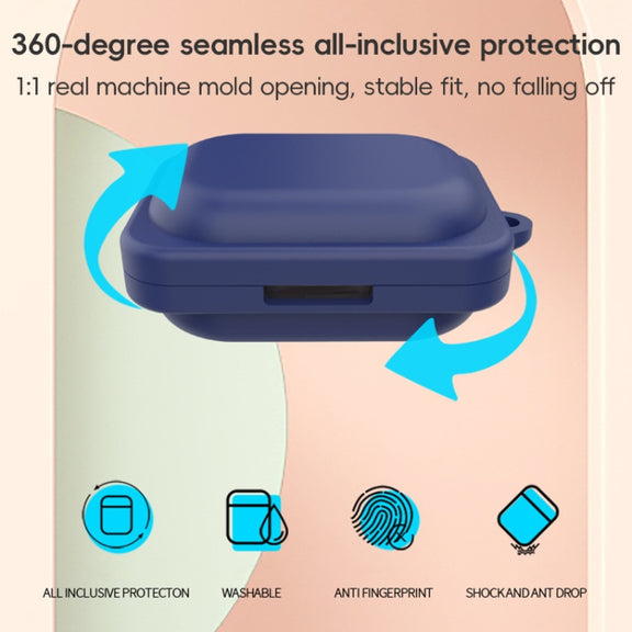 For Nothing Ear a Wireless Earphone Silicone Protective Case(Dark Green)