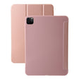 For iPad Pro 13 2024 Three-fold Holder Flip Tablet Leather Case(Rose Gold) - iPad Pro 13 2024 Cases by PMC TechLife | Online Shopping South Africa | PMC TechLife | Buy Now Pay Later Mobicred
