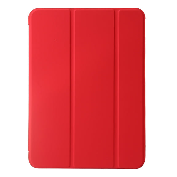 For iPad Air 13 2025 / 2024 Three-fold Holder Flip Tablet Leather Case(Red)