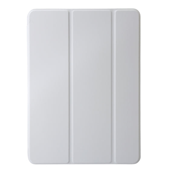 For iPad Pro 11 2024 Three-fold Holder Flip Tablet Leather Case(Grey)