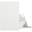 For iPad Pro 13 2024 360 Degree Rotation Litchi Texture Leather Tablet Case with Holder(White) - iPad Pro 13 2024 Cases by PMC TechLife | Online Shopping South Africa | PMC TechLife | Buy Now Pay Later Mobicred
