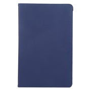 For iPad Pro 13 2024 360 Degree Rotation Litchi Texture Leather Tablet Case with Holder(Dark Blue)