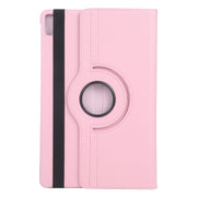 For iPad Pro 13 2024 360 Degree Rotation Litchi Texture Leather Tablet Case with Holder(Pink)