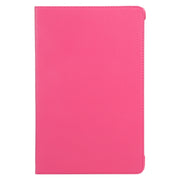 For iPad Pro 13 2024 360 Degree Rotation Litchi Texture Leather Tablet Case with Holder(Rose Red)