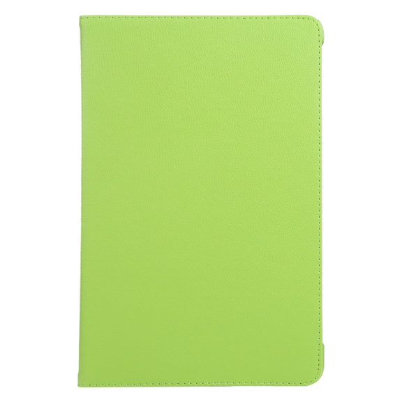 For iPad Pro 13 2024 360 Degree Rotation Litchi Texture Leather Tablet Case with Holder(Green)