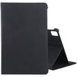 For iPad Pro 13 2024 360 Degree Rotation Litchi Texture Leather Tablet Case with Holder(Black) - iPad Pro 13 2024 Cases by PMC TechLife | Online Shopping South Africa | PMC TechLife | Buy Now Pay Later Mobicred