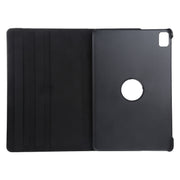 For iPad Air 13 2025 / 2024 360 Degree Rotation Litchi Texture Leather Tablet Case with Holder(Black)