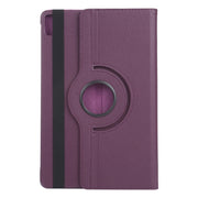 For iPad Air 11 2024 360 Degree Rotation Litchi Texture Leather Tablet Case with Holder(Purple)