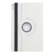 For iPad Pro 11 2024 360 Degree Rotation Litchi Texture Leather Tablet Case with Holder(White)