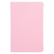 For iPad Pro 11 2024 360 Degree Rotation Litchi Texture Leather Tablet Case with Holder(Pink)