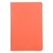 For iPad Pro 11 2024 360 Degree Rotation Litchi Texture Leather Tablet Case with Holder(Orange)