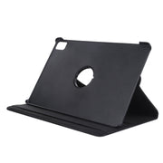 For iPad Pro 11 2024 360 Degree Rotation Litchi Texture Leather Tablet Case with Holder(Black)