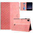 For iPad Pro 11 2024 Building Blocks Embossed Leather Smart Tablet Case(Pink) - iPad Pro 11 2024 Cases by PMC TechLife | Online Shopping South Africa | PMC TechLife | Buy Now Pay Later Mobicred