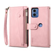 For Motorola Moto G24 Power ESEBLE Retro Frosted RFID Leather Phone Case(Rose Gold) - Motorola Cases by ESEBLE | Online Shopping South Africa | PMC TechLife | Buy Now Pay Later Mobicred