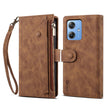 For Motorola Moto G54 Power 5G ESEBLE Retro Frosted RFID Leather Phone Case(Brown) - Motorola Cases by ESEBLE | Online Shopping South Africa | PMC TechLife | Buy Now Pay Later Mobicred
