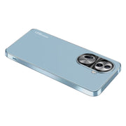For OPPO Reno11 Global AG Frosted Electroplating Acrylic Phone Case(Sierra Blue)