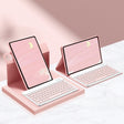 For Xiaomi Pad 5 Pro 12.4 inch Detachable Keyboard Smart Tablet Leather Case(Pink) - Others Keyboard by PMC TechLife | Online Shopping South Africa | PMC TechLife | Buy Now Pay Later Mobicred