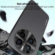 For Huawei Pura 70 Pro / 70 Pro+ AG Frosted Electroplating Acrylic Phone Case(Black)