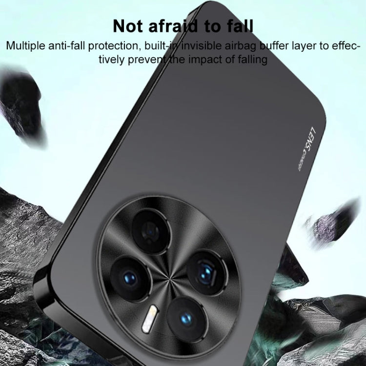 For Huawei Pura 70 Pro / 70 Pro+ AG Frosted Electroplating Acrylic Phone Case(Silver White)