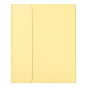 For Xiaomi Pad 6 / Pad 6 Pro 11 inch Round Cap Bluetooth Keyboard Tablet Leather Case with Pen Slot(Yellow)