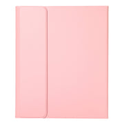 For Xiaomi Pad 5 / Pad 5 Pro 11 inch Wireless Bluetooth Keyboard Tablet Leather Case with Pen Slot(Pink)