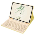 For Xiaomi Pad 5 / Pad 5 Pro 11 inch Wireless Bluetooth Keyboard Tablet Leather Case with Pen Slot(Yellow) - free shipping - PMC TechLife - Order now!