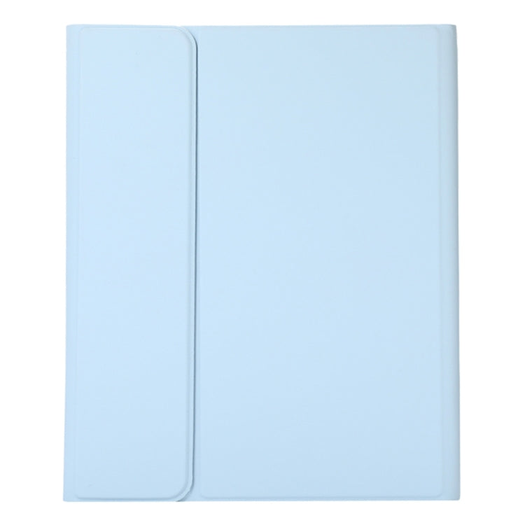 For Xiaomi Pad 5 / Pad 5 Pro 11 inch Wireless Bluetooth Keyboard Tablet Leather Case with Pen Slot(Blue)