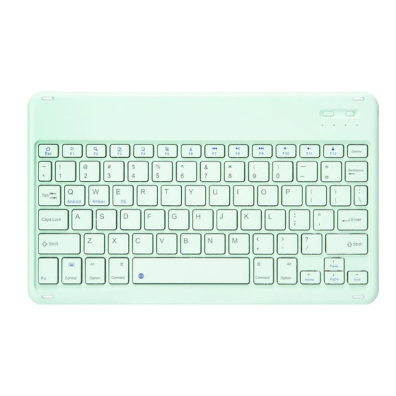 For Xiaomi Pad 5 / Pad 5 Pro 11 inch Round Cap Bluetooth Keyboard Tablet Leather Case with Pen Slot(Green)