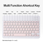 For Xiaomi Pad 5 / Pad 5 Pro 11 inch Round Cap Bluetooth Keyboard Tablet Leather Case with Pen Slot(Green)