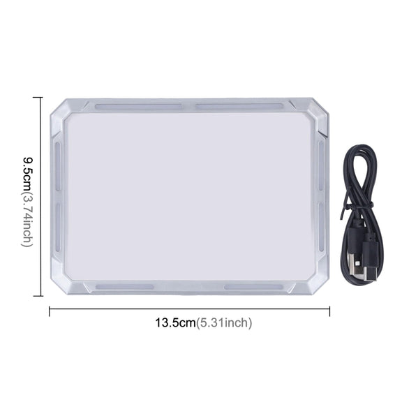 KXK-686 Multifunctional Work Light Portable Floodlight(Metal Silver)
