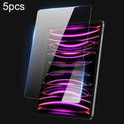 For iPad Pro 13 2024 5pcs DUX DUCIS 0.33mm 9H HD Full Screen Tempered Glass Film