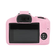 For Canon EOS R100 Glossy Soft Silicone Protective Case(Pink)