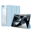 For iPad Air 13 2024 / 2025 DUX DUCIS TOBY Series Antiskid Leather Tablet Case with Sleep / Wake-up Function(Blue) - free shipping - PMC TechLife - Order now!