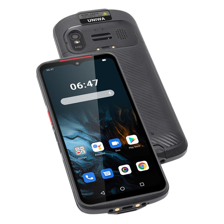 UNIWA NR6503 5G Handheld Scanner Phone, 8GB+128GB, 6.52 inch Android 13 Mediatek Kompanio 900T MT8791 Octa Core, Network: 5G(Black)