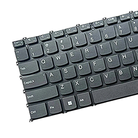 For Lenovo IdeaPad 5 / Yoga Slim 7 Pro  US Version Laptop Backlight Keyboard, F10 Key with Lock Icon(Black)