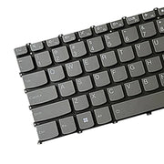 For Lenovo IdeaPad 5 / Yoga Slim 7 Pro  US Version Laptop Backlight Keyboard, F10 Key with Lock Icon(Grey)
