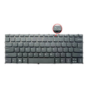 For Lenovo IdeaPad 5 / Yoga Slim 7 Pro US Version Laptop Backlight Keyboard, F10 Key with Phone Icon(Black)