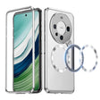 For Huawei Mate 60 Aromatherapy Holder Single-sided MagSafe Magnetic Phone Case(Silver) - Huawei Cases by PMC TechLife | Online Shopping South Africa | PMC TechLife | Buy Now Pay Later Mobicred