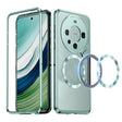 For Huawei Mate 60 Aromatherapy Holder Single-sided MagSafe Magnetic Phone Case(Green) - Huawei Cases by PMC TechLife | Online Shopping South Africa | PMC TechLife | Buy Now Pay Later Mobicred