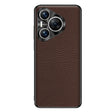 For Huawei Pura 70 Pro / 70 Pro+ Genuine Leather Litchi Texture Phone Case(Coffee) - free shipping - PMC Jewellery - Order now!