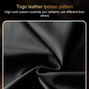 For Huawei Pura 70 Pro / 70 Pro+ Genuine Leather Litchi Texture Phone Case(Coffee)