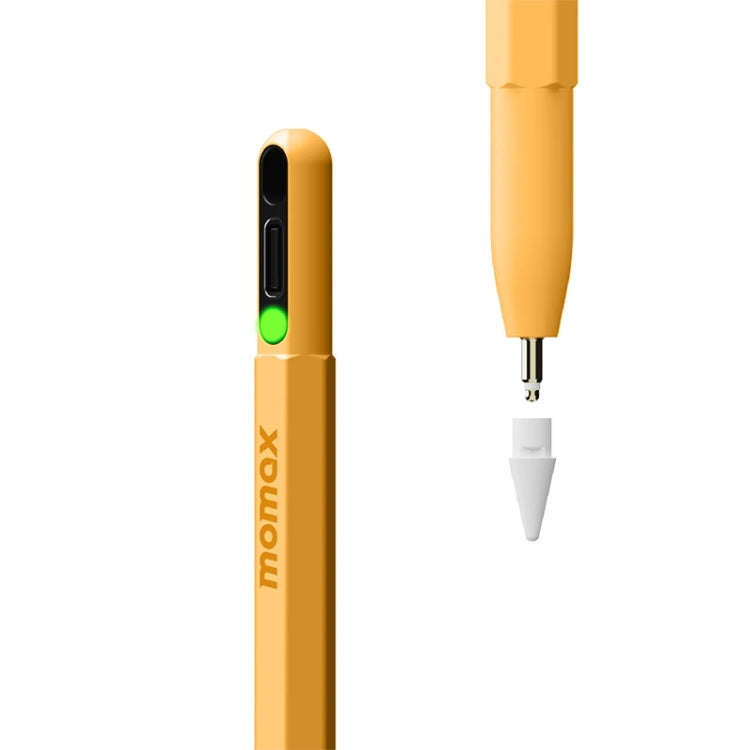 MOMAX TP10 Mag Link Pop Rainbow Touch Pen Capacitive Pen(Green)