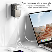 MOMAX UA15 1-World+ 120W Gallium Nitride Global Conversion Socket Power Adapter