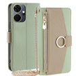 For Itel P55+ 4G Crossbody Litchi Texture Leather Phone Case(Green) - More Brand by PMC TechLife | Online Shopping South Africa | PMC TechLife | Buy Now Pay Later Mobicred