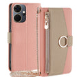 For Itel P55+ 4G Crossbody Litchi Texture Leather Phone Case(Pink) - More Brand by PMC TechLife | Online Shopping South Africa | PMC TechLife | Buy Now Pay Later Mobicred