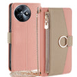 For Itel S24 4G Crossbody Litchi Texture Leather Phone Case(Pink) - More Brand by PMC TechLife | Online Shopping South Africa | PMC TechLife | Buy Now Pay Later Mobicred