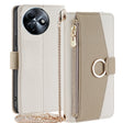 For Itel S24 4G Crossbody Litchi Texture Leather Phone Case(White) - More Brand by PMC TechLife | Online Shopping South Africa | PMC TechLife | Buy Now Pay Later Mobicred