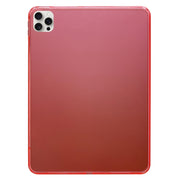 For iPad Pro 13 2024 Skin-feeling Crystal Clear Acrylic Tablet Case(Pink)